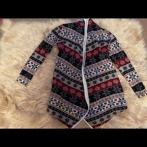 cardigan Xmas print small